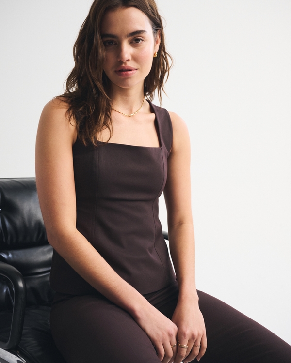 A&F Forme Squareneck Top