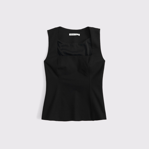 Женские топы Abercrombie & Fitch A&F Forme Squareneck Top