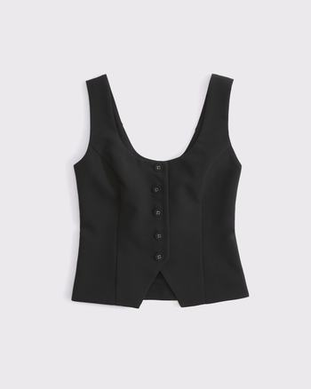 Curve Love Suiting Vest from Abercrombie & Fitch - $29.99