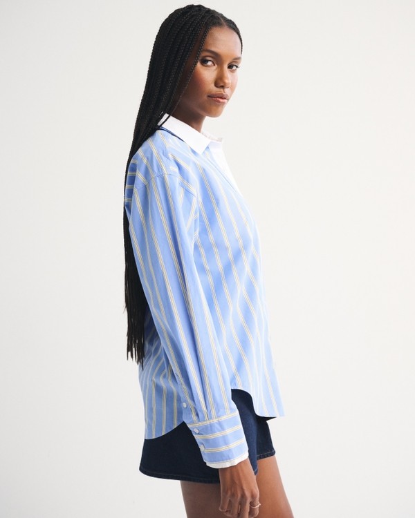 Oversized Poplin Shirt