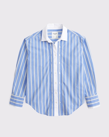 Oversized Poplin Shirt