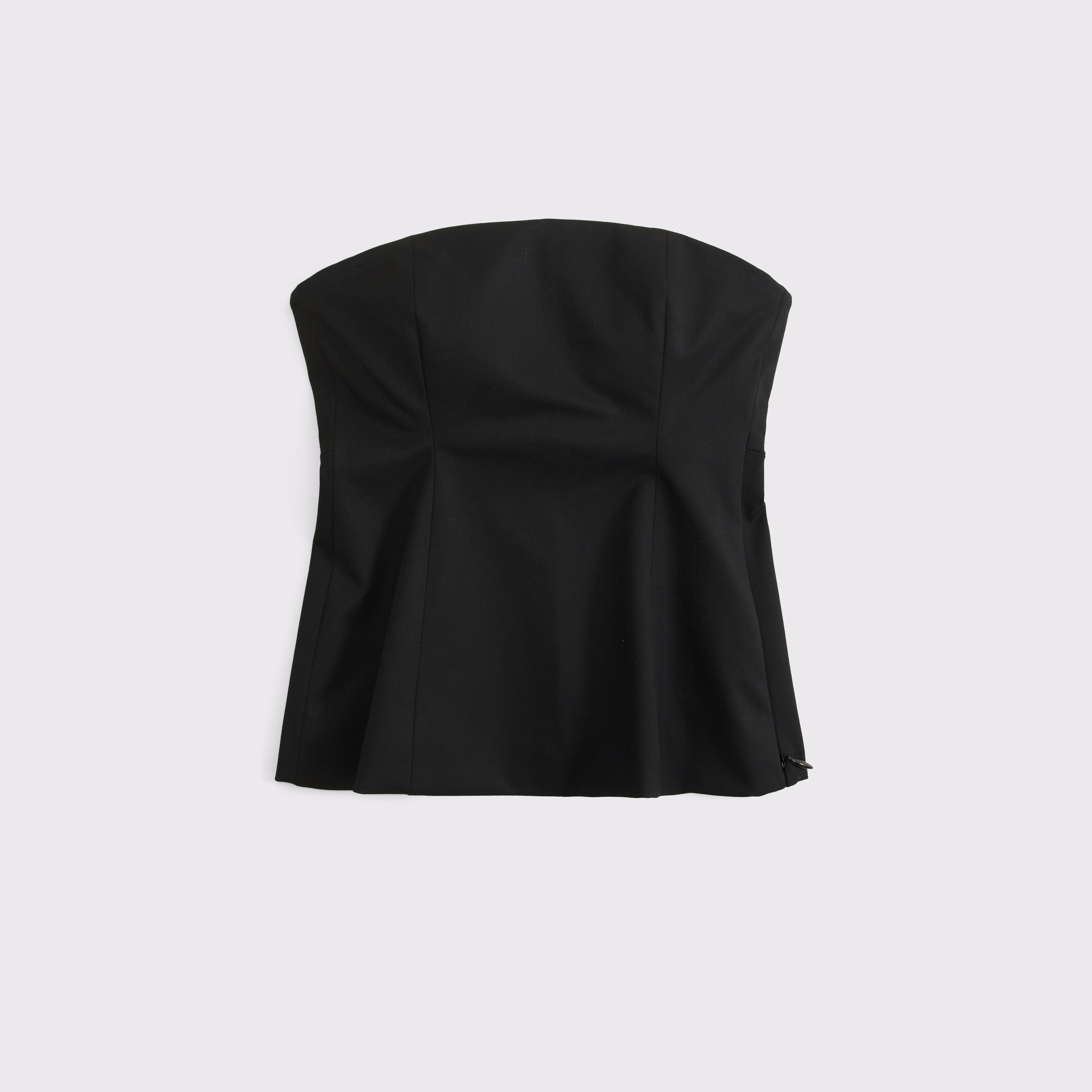 Abercrombie & Fitch Bra-free A&f Forme Strapless Top In Black
