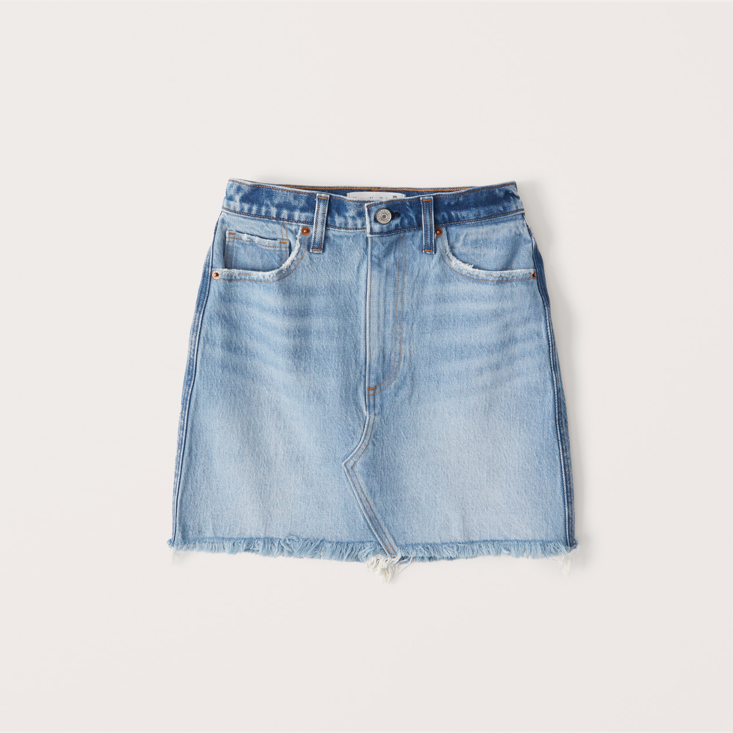 white denim skirt abercrombie