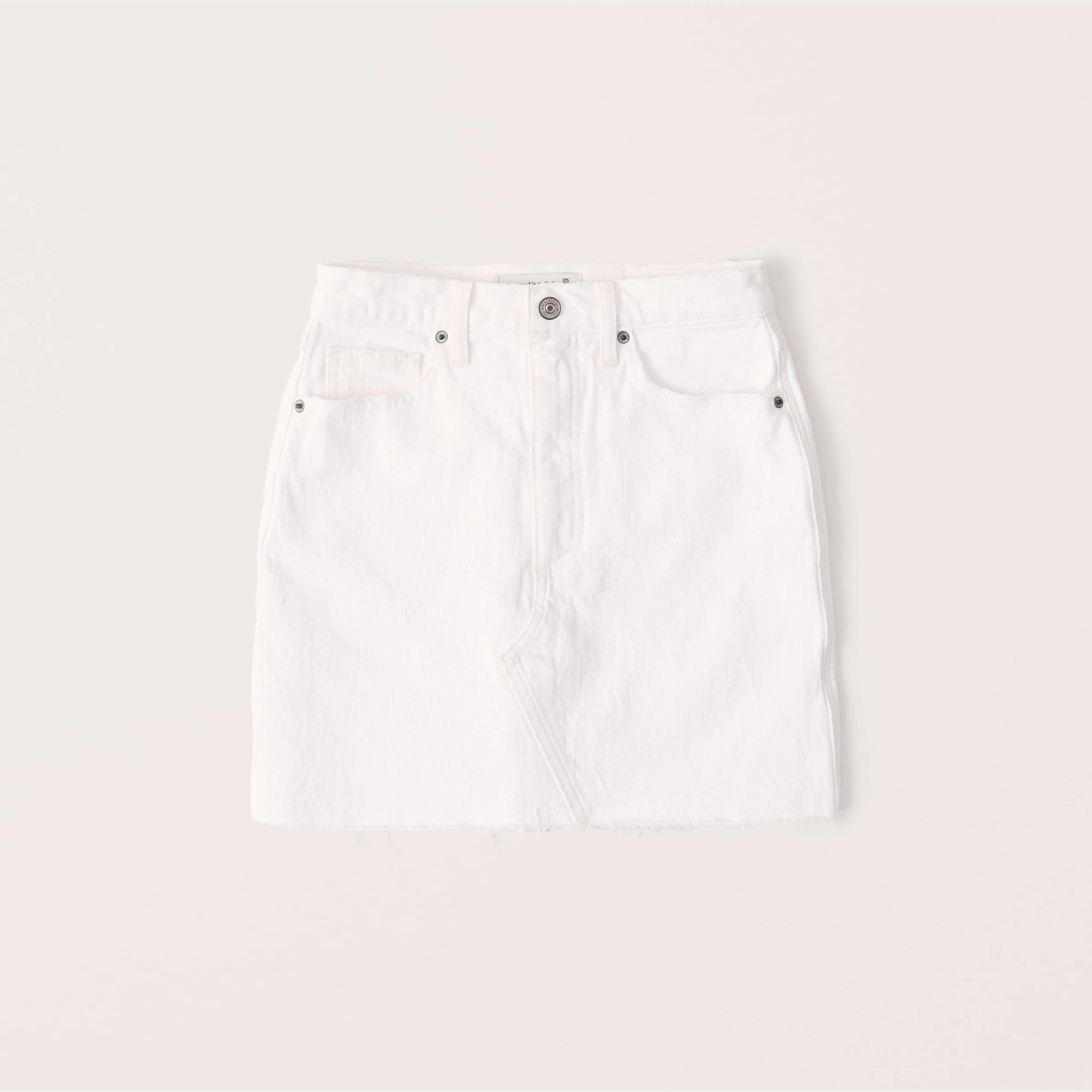 white denim skirt abercrombie