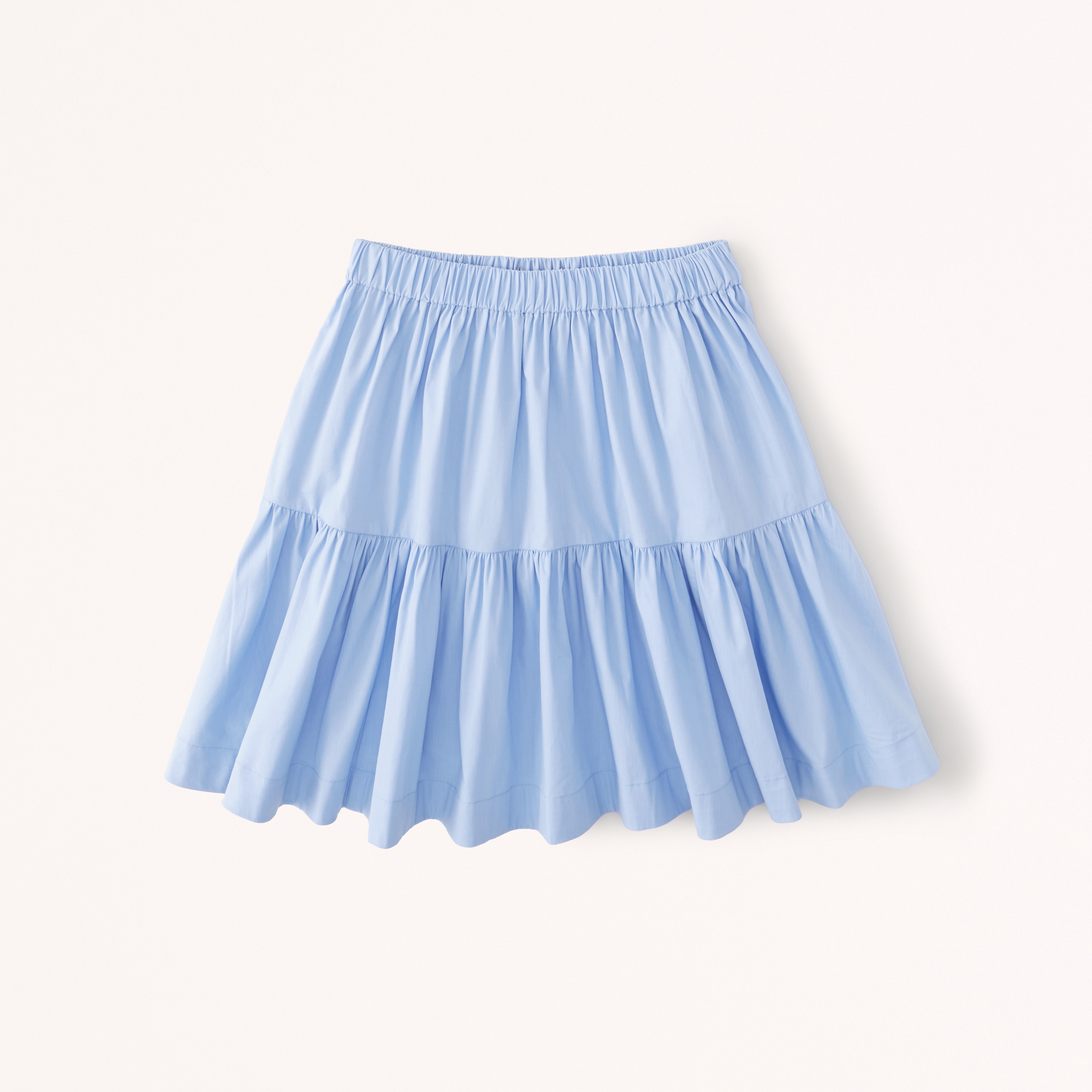 blue skirt