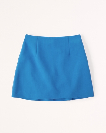 Women #39 s Tailored Menswear Skort Women #39 s Clearance Abercrombie com