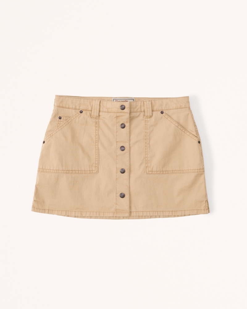 Abercrombie micro shop mini skirt