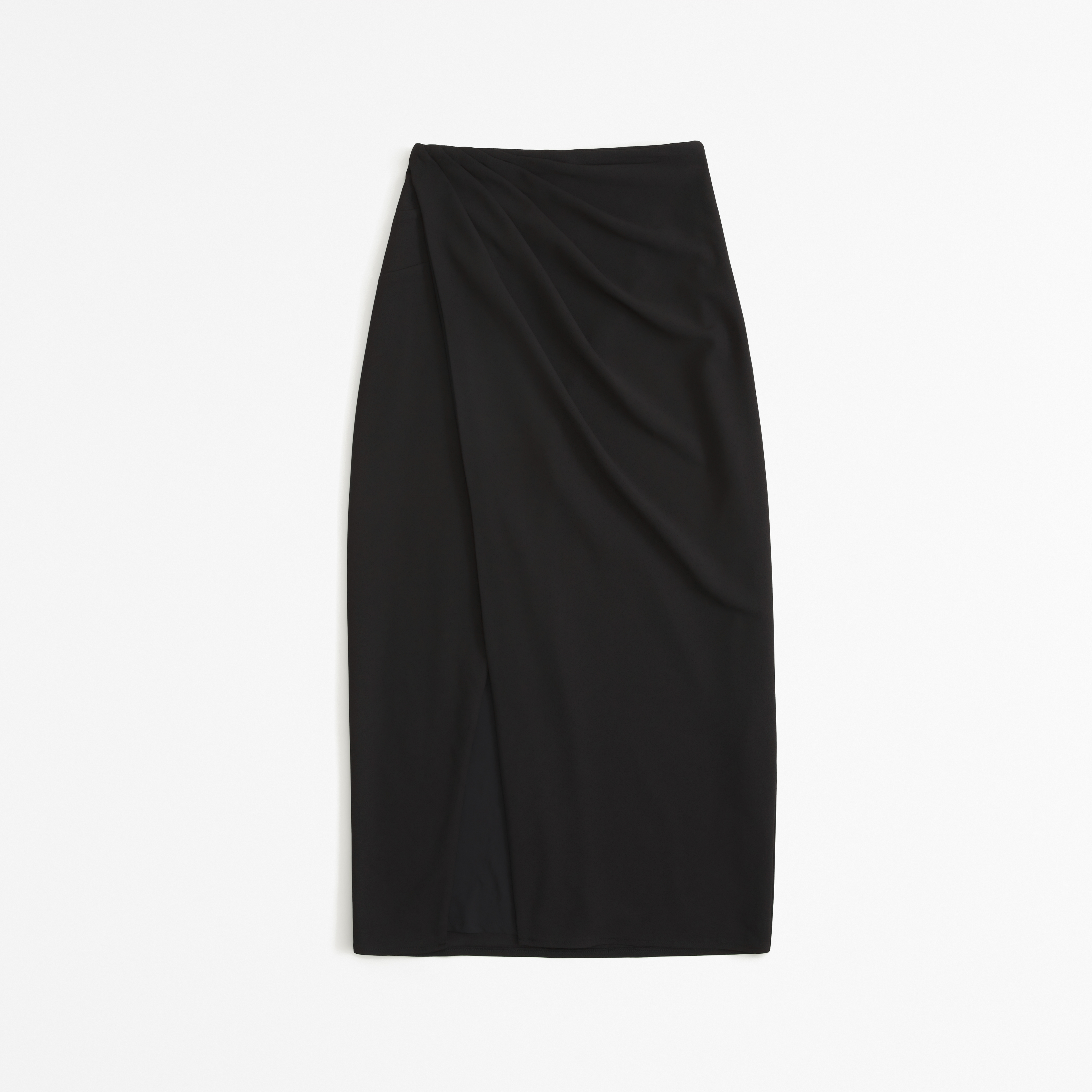 CrÃªpe jersey pencil skirt