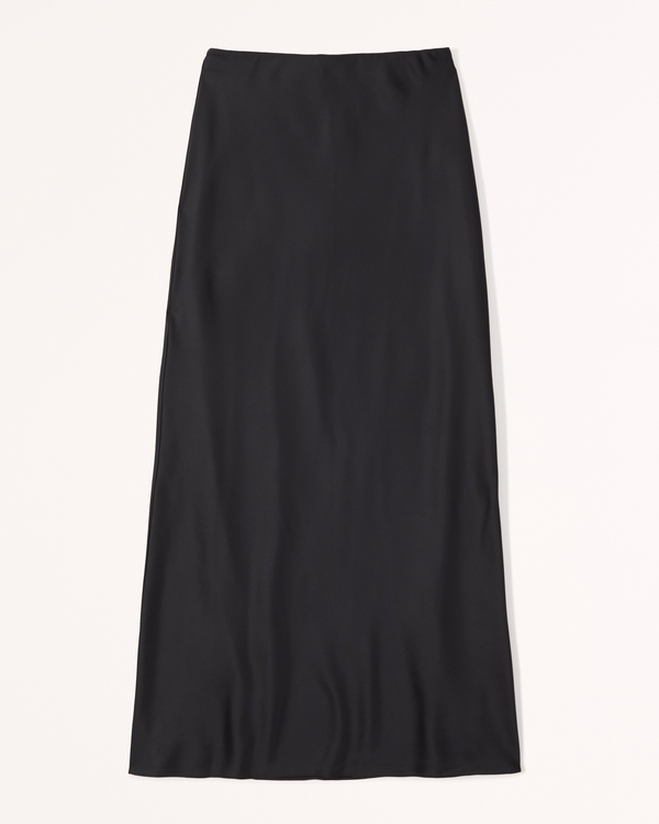 Women's Satin Column Maxi Skirt | Women's Clearance | Abercrombie.com