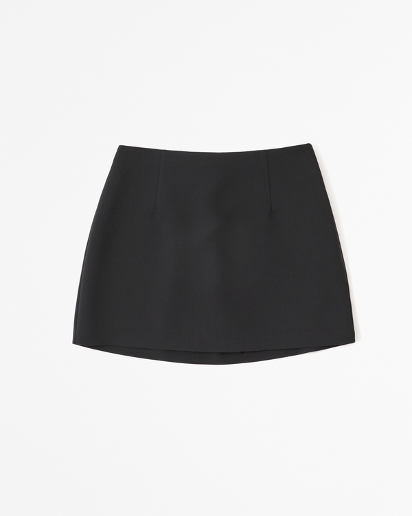 The A&F Scarlett Mini Skort, Black