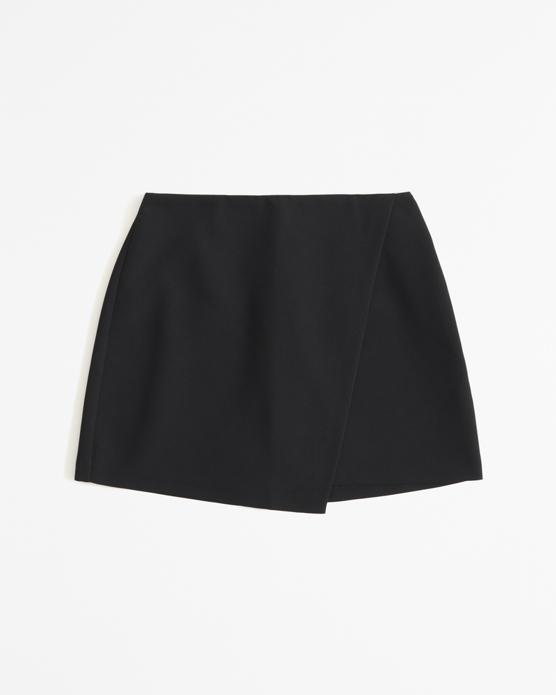 Bras N Things Sets High Elastic Fabric Wrap Skirt Short Dress