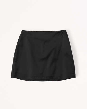 Women's Satin Sculpt Mini Skort | Women's Clearance | Abercrombie.com