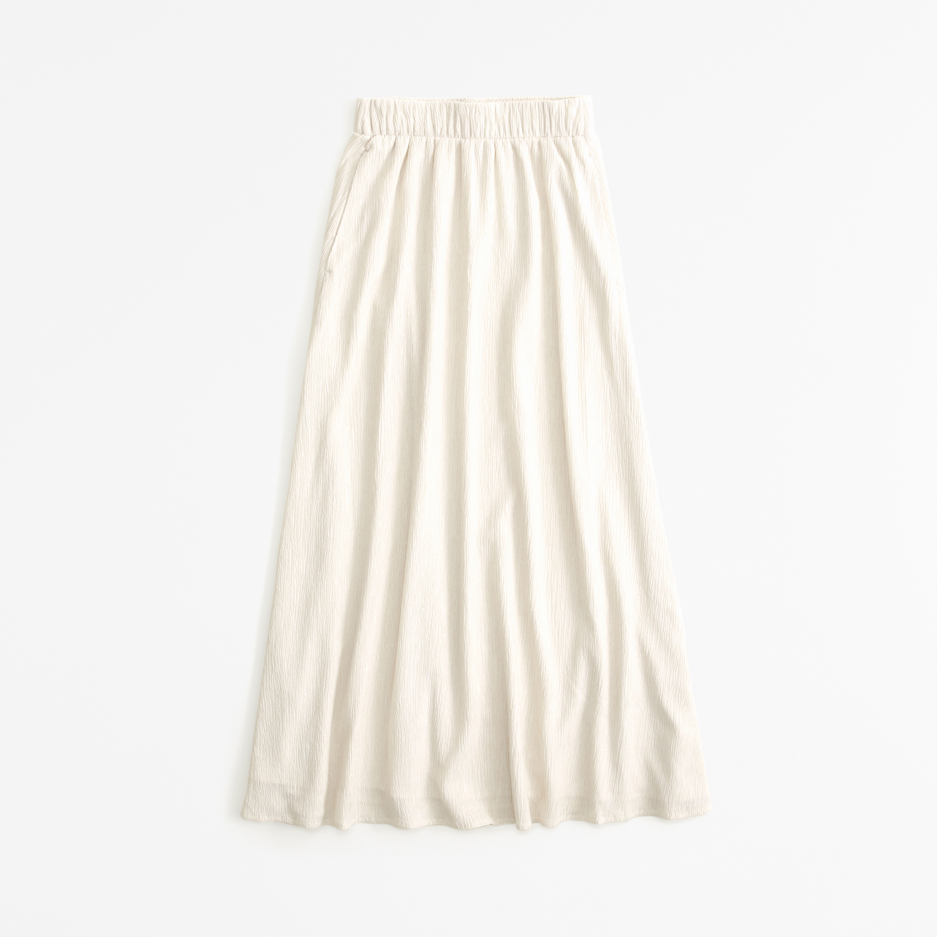 Womens crinkle hotsell maxi skirts