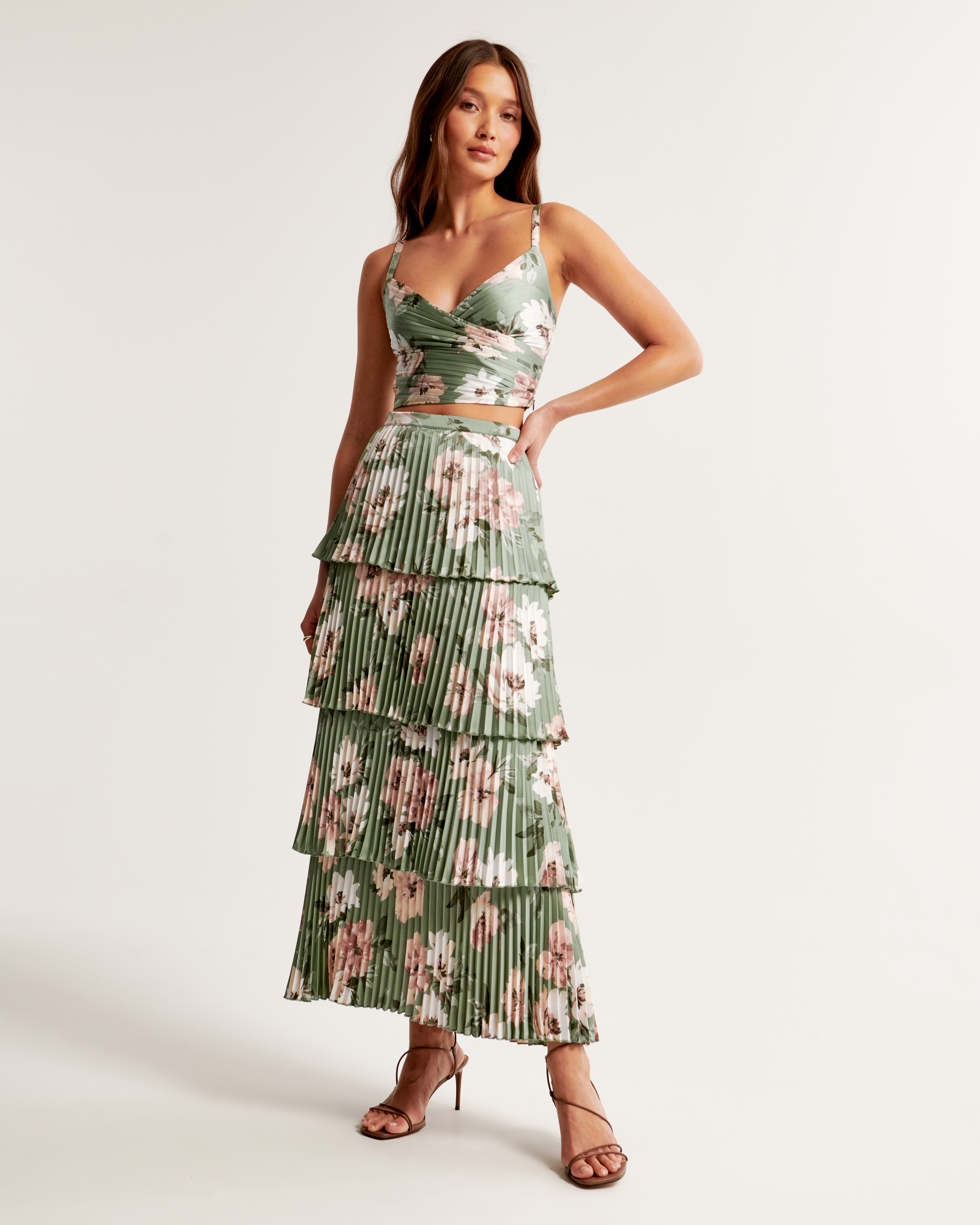 Pleated maxi skirt 2024 7 little words