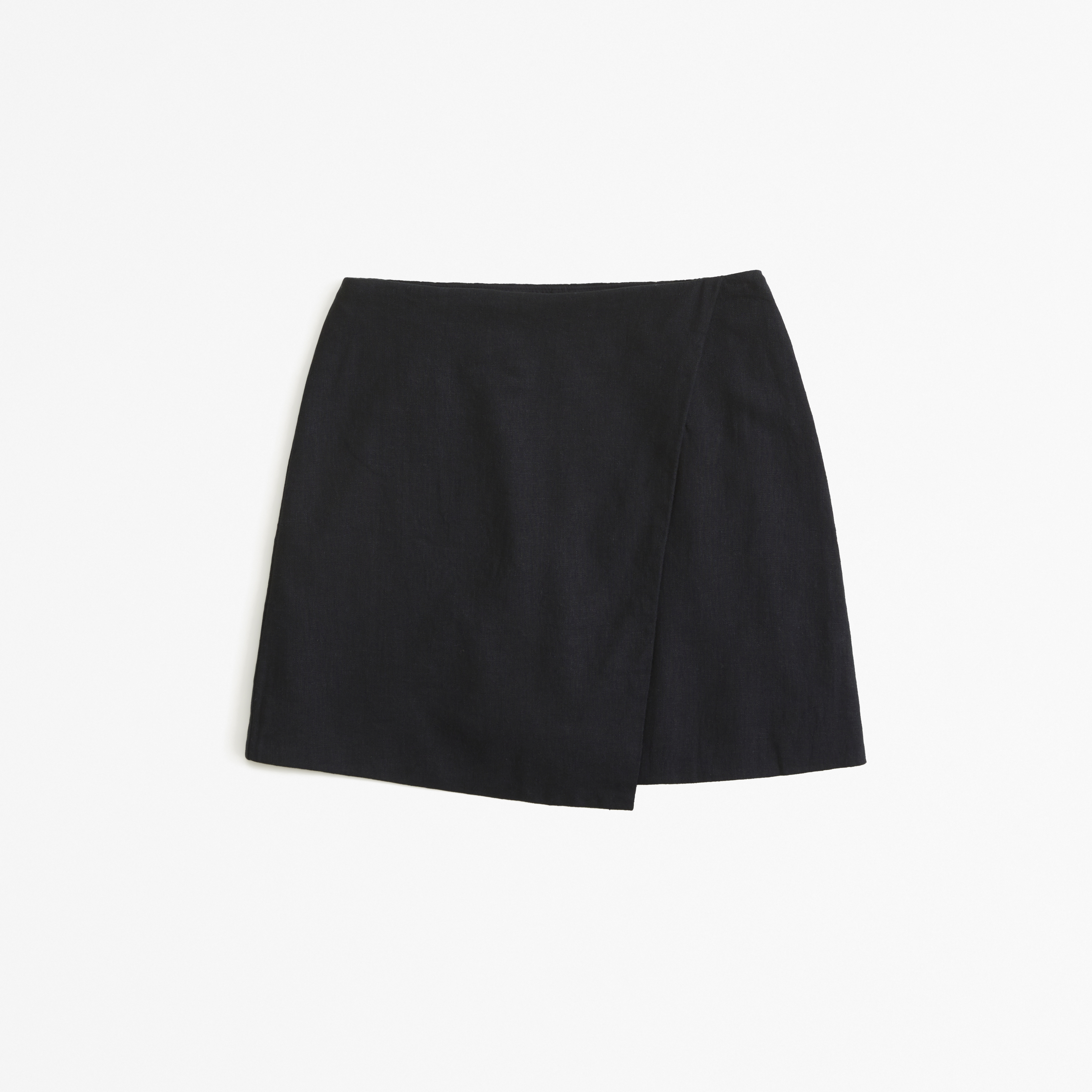 Women's The A&F Scarlett Linen-Blend Wrap Mini Skort | Women's Bottoms |  Abercrombie.com