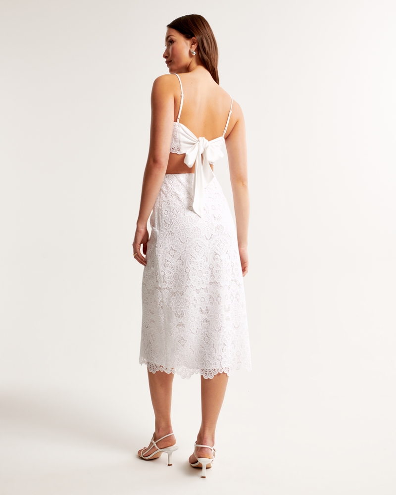 Lace Midi Skirt