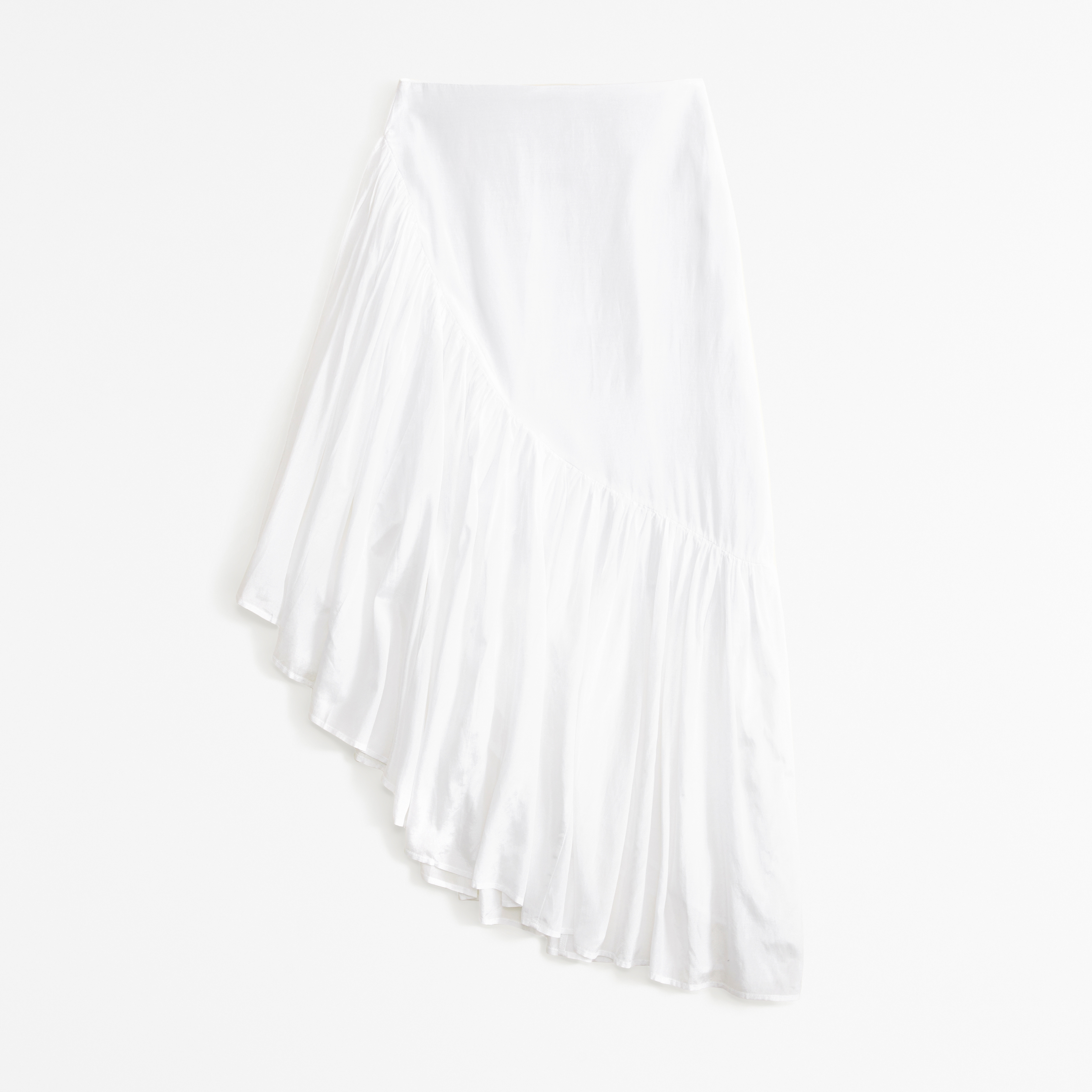 Women's Asymmetrical Ruffle Maxi Skirt | Women's Bottoms | Abercrombie.com