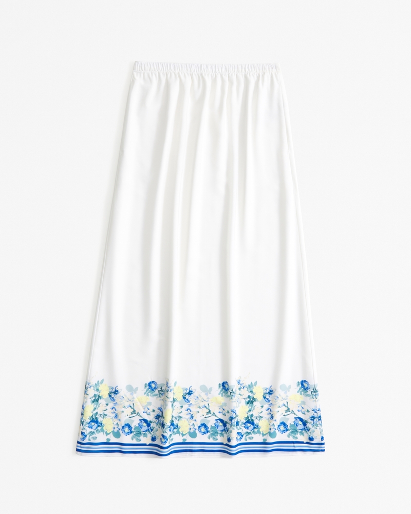 Jupe Modcloth Abloom With Bliss - Taille XXS - Blanc/ivoire Brodé - Style A-line - Neuf Sans étiquettes