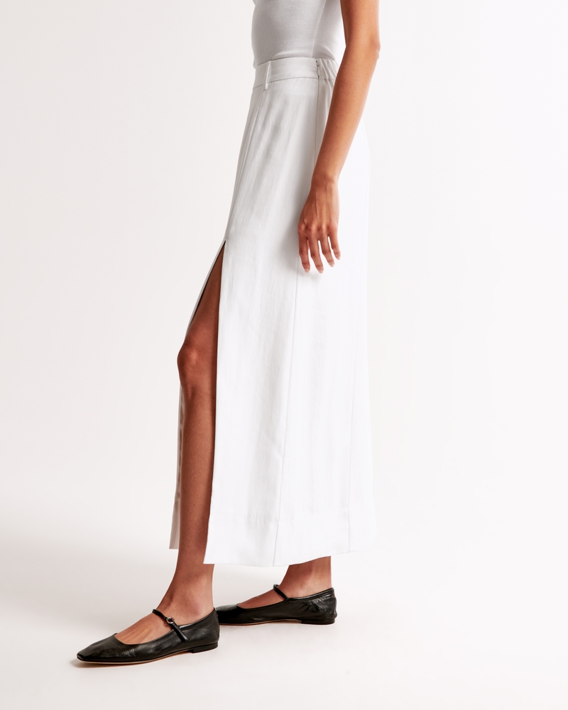 Tailored Maxi Skirt