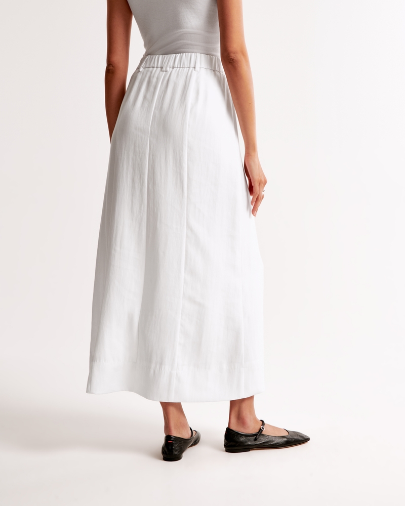 Tailored Maxi Skirt