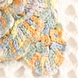 Pride Crochet-Style Rosette Mini Skirt