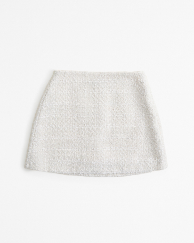 Women's The A&F Scarlett Tweed Mini Skort | Women's Bottoms 