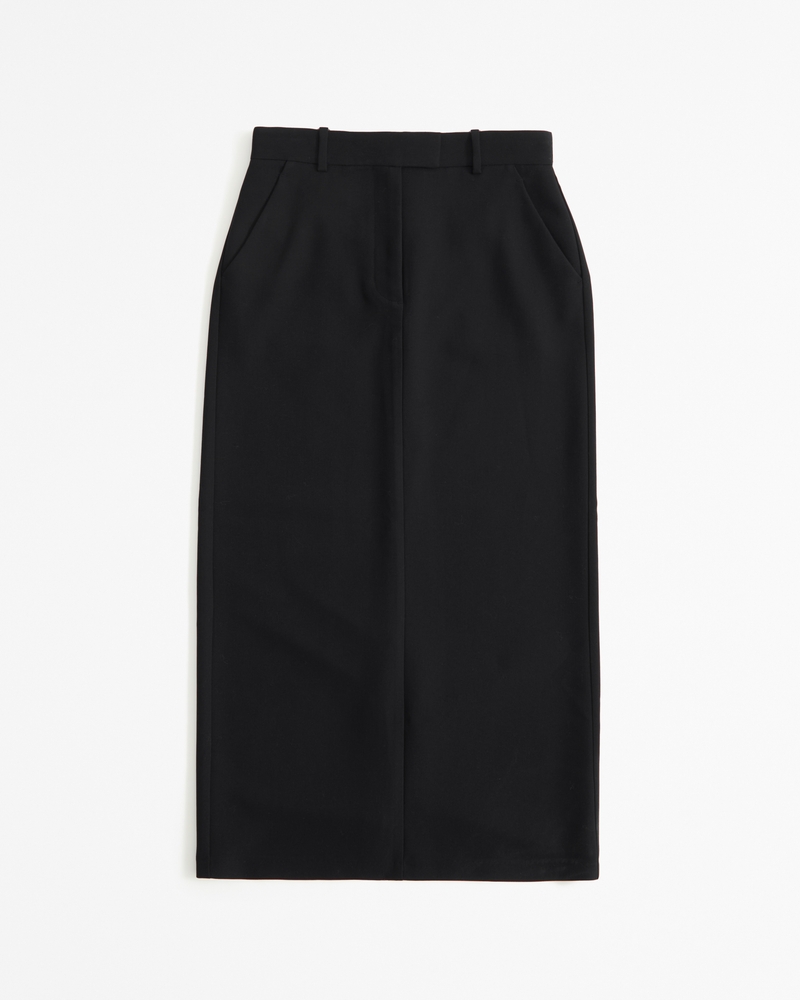 Women's Tailored Maxi Skirt Women's Clearance