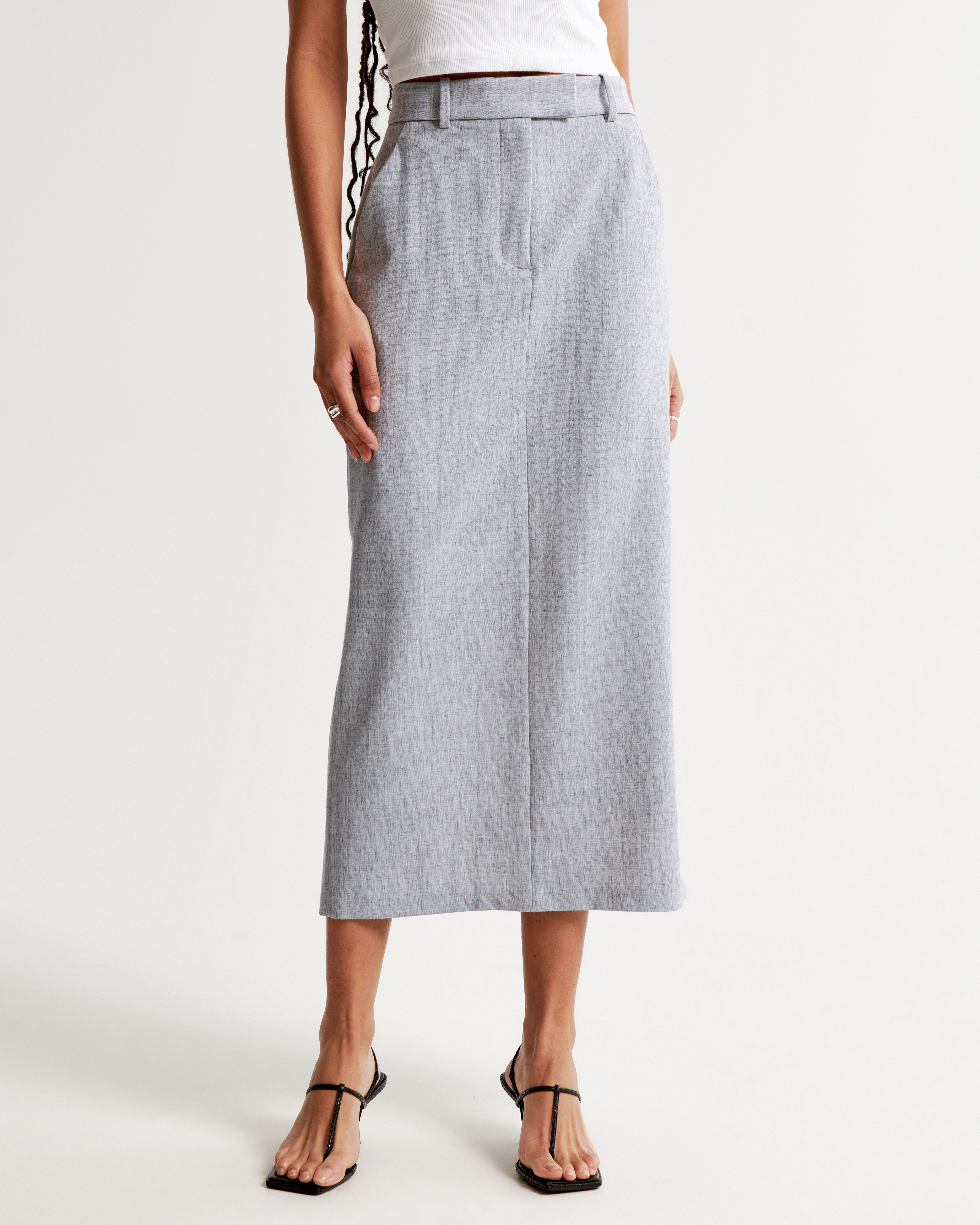 Women's Tailored Maxi Skirt | Women's Clearance | Abercrombie.com