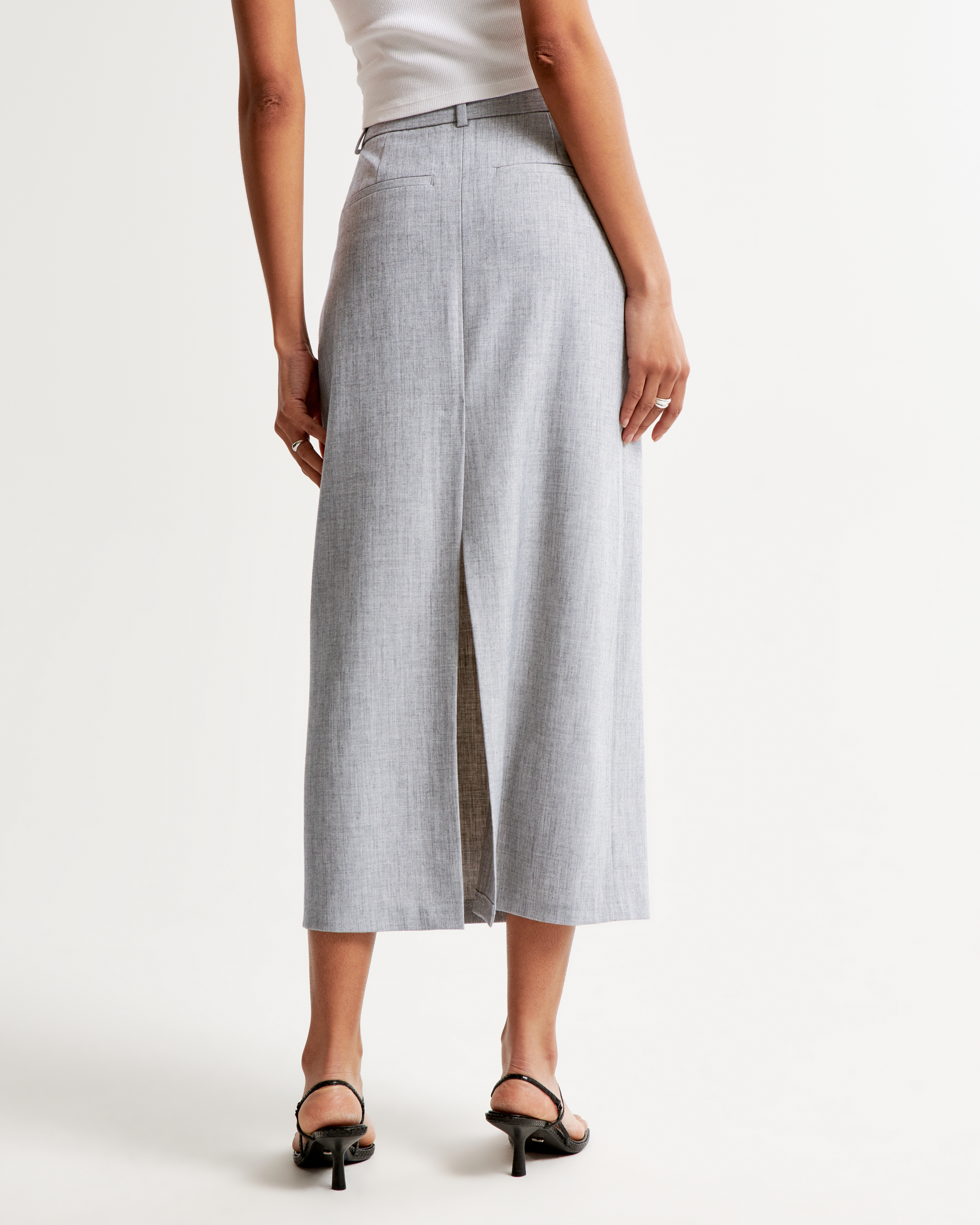 Tailored Maxi Skirt