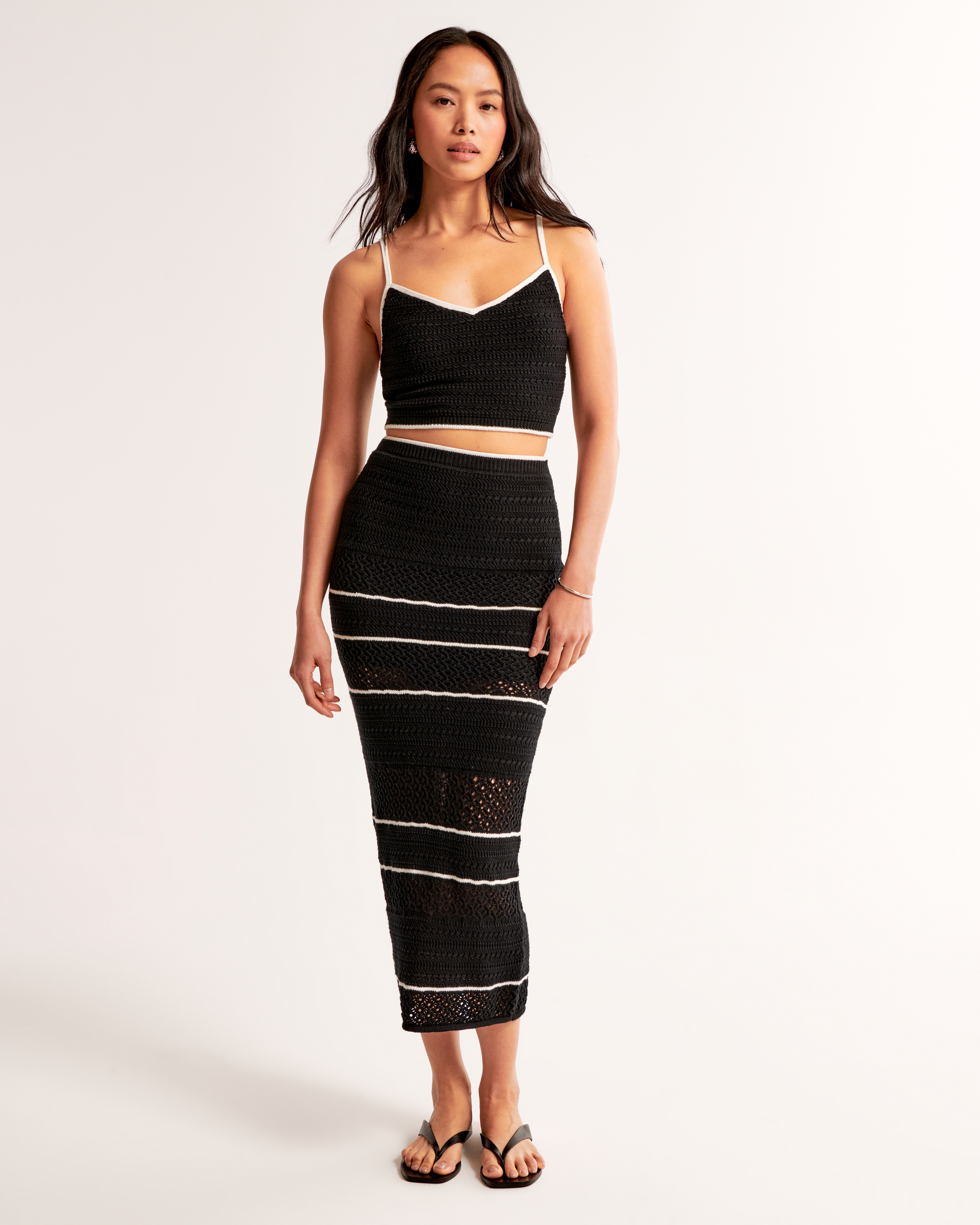 Women's Crochet-Style Maxi Skirt | Women's Clearance