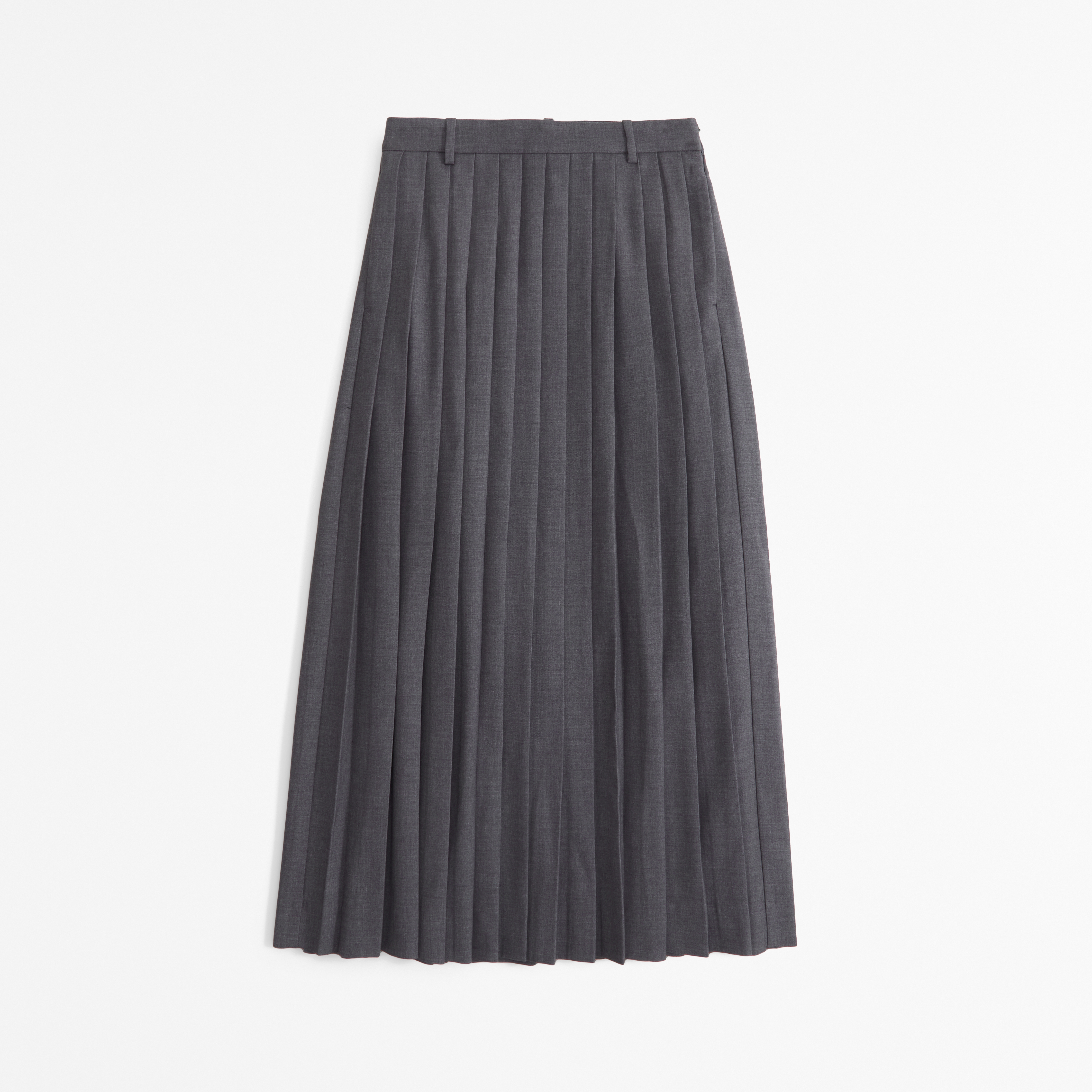Women's Mid Rise Pleated Maxi Skirt | Women's Clearance