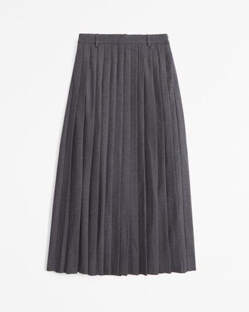 Mid Rise Pleated Maxi Skirt from Abercrombie & Fitch - $29.97