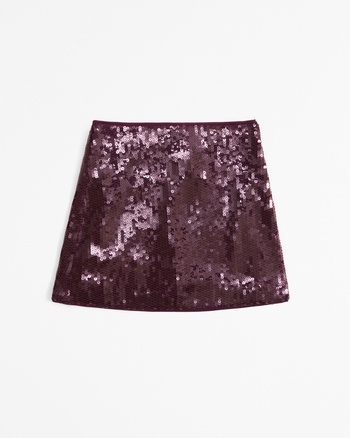 Black Sequin Skort 2