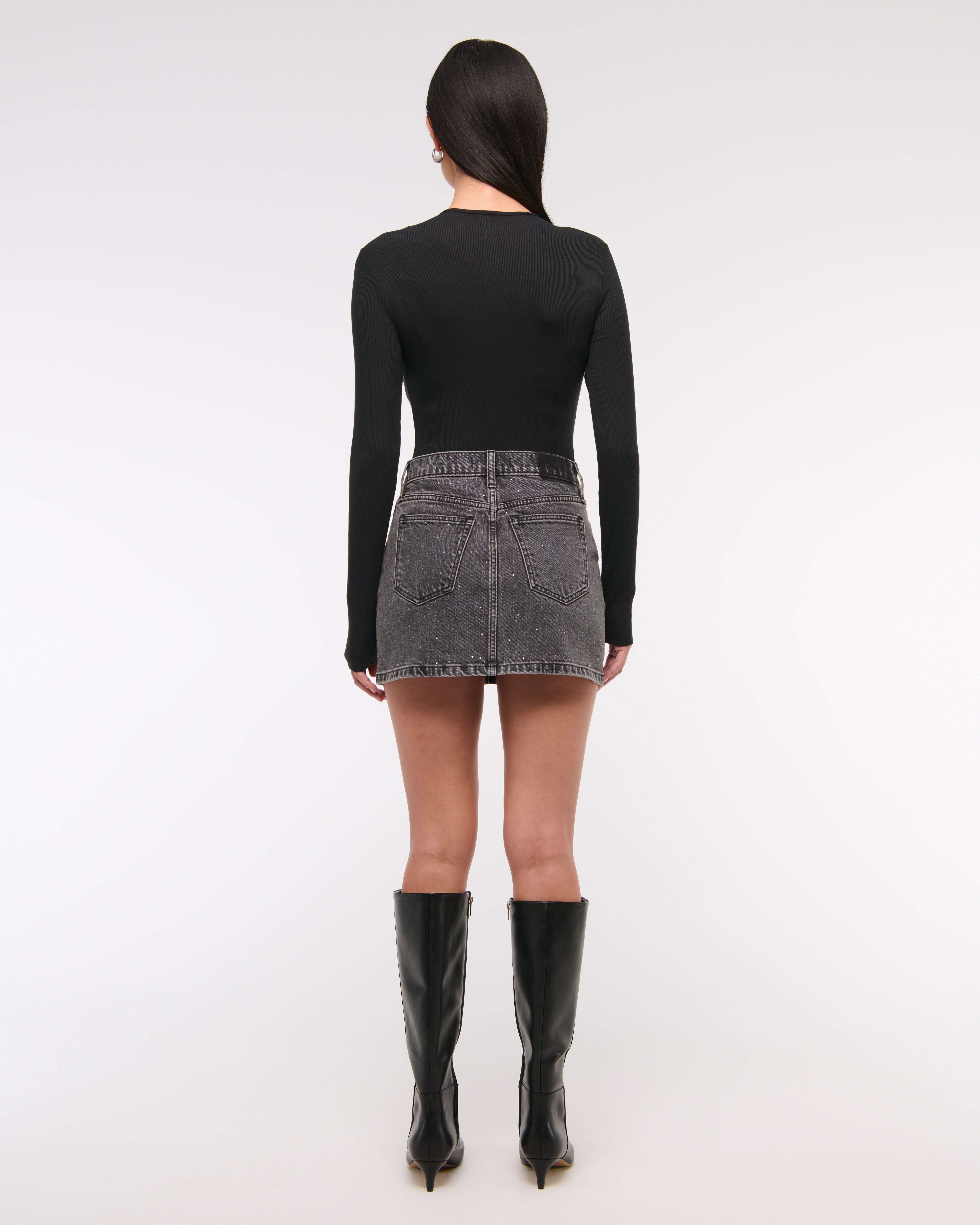 Abercrombie & Fitch Denim Mini Skirt