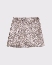 Sequin Mini Skort