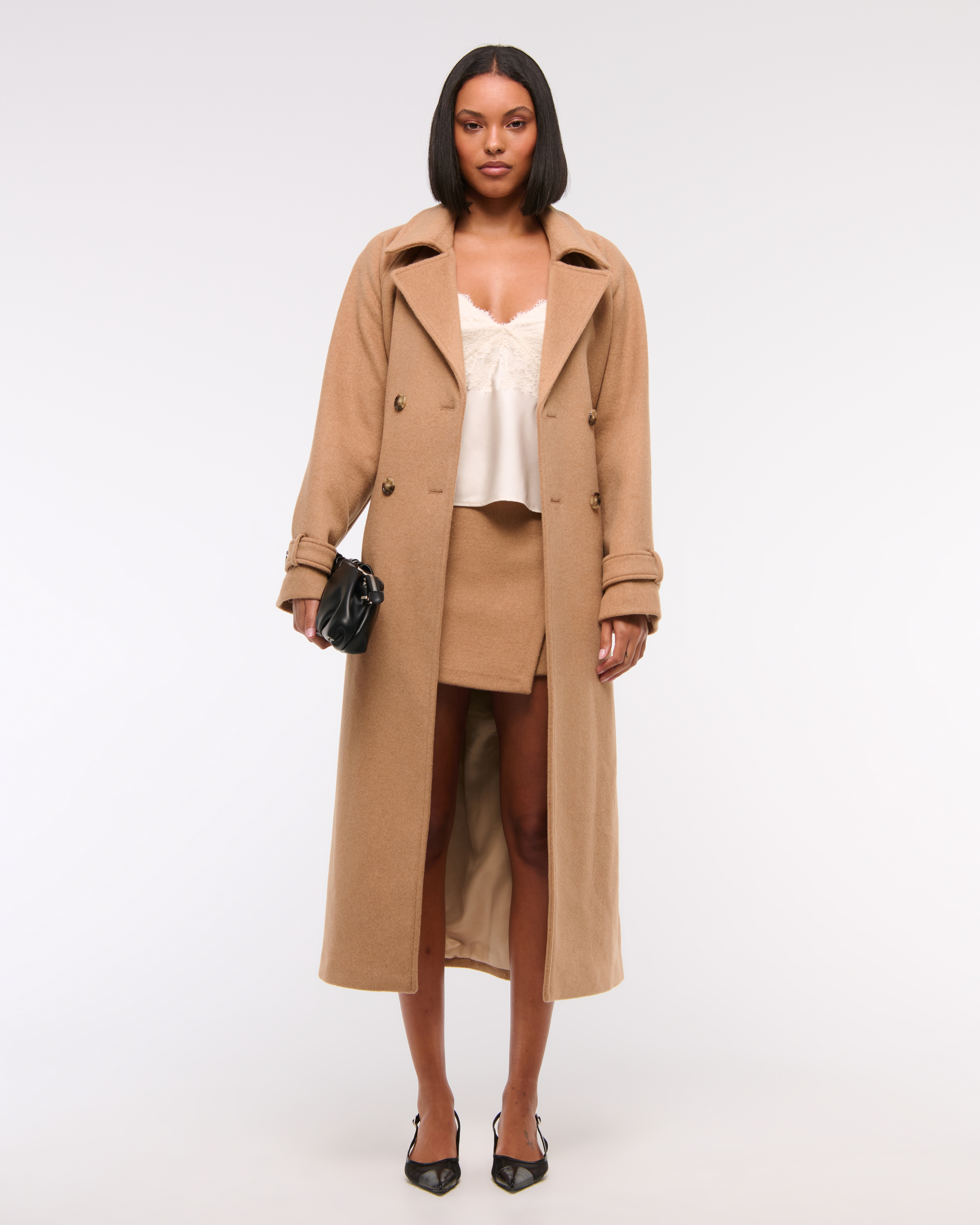 Women's Mid Rise Wrap Skort | Women's Bottoms | Abercrombie.com