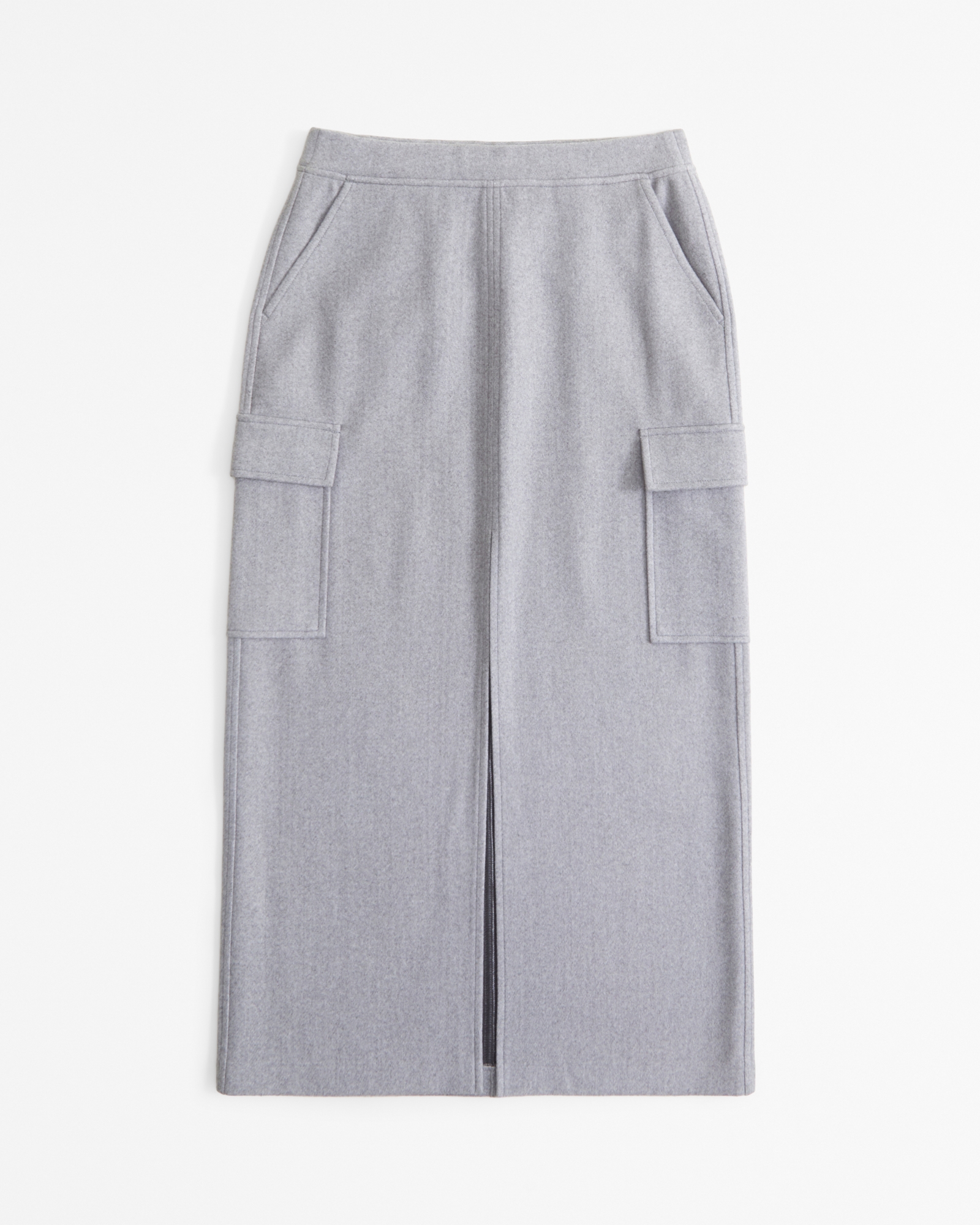 Cargo Fleece Maxi Skirt