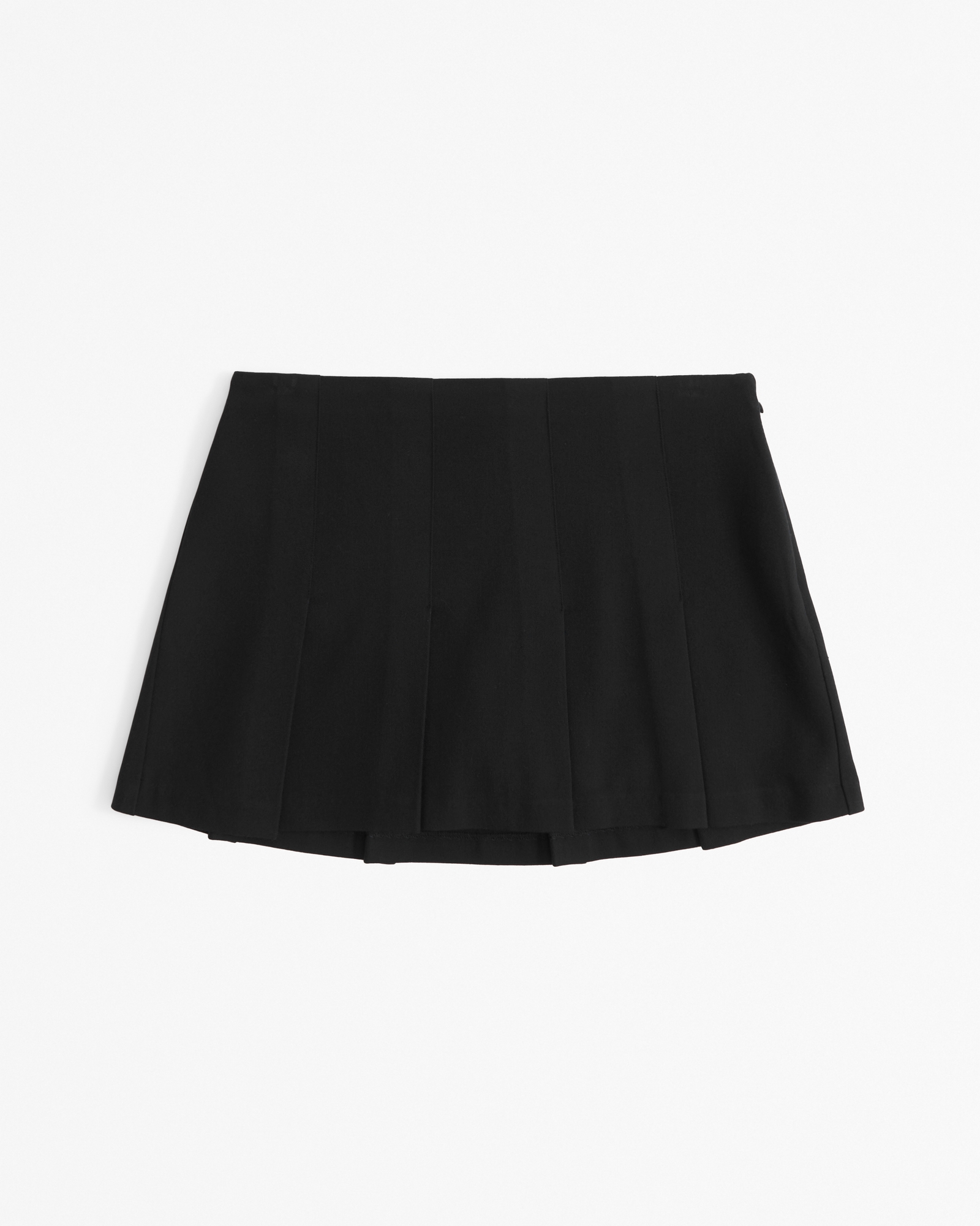 Mid Rise Pleated Mini Skort