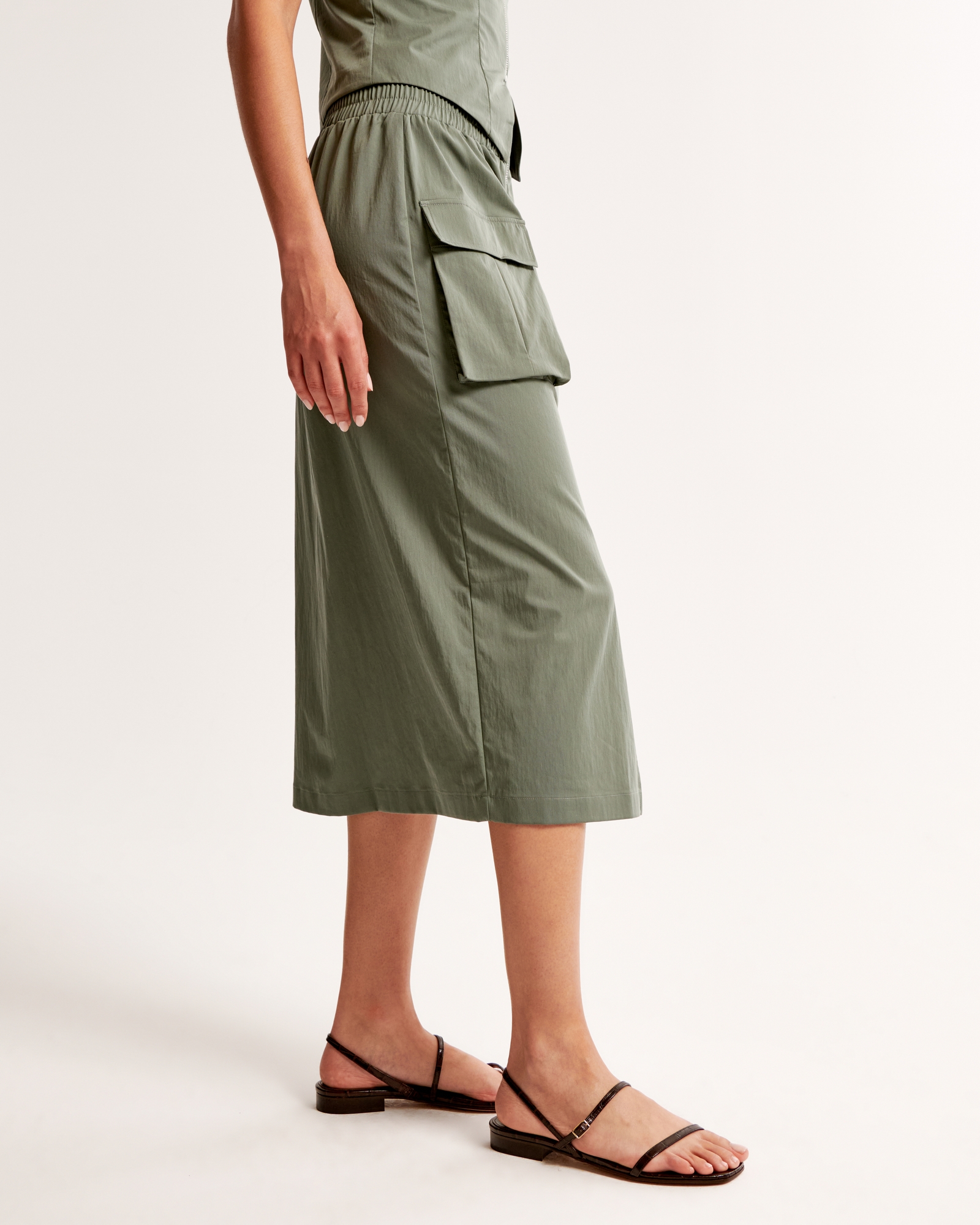 Cargo Maxi Skirt