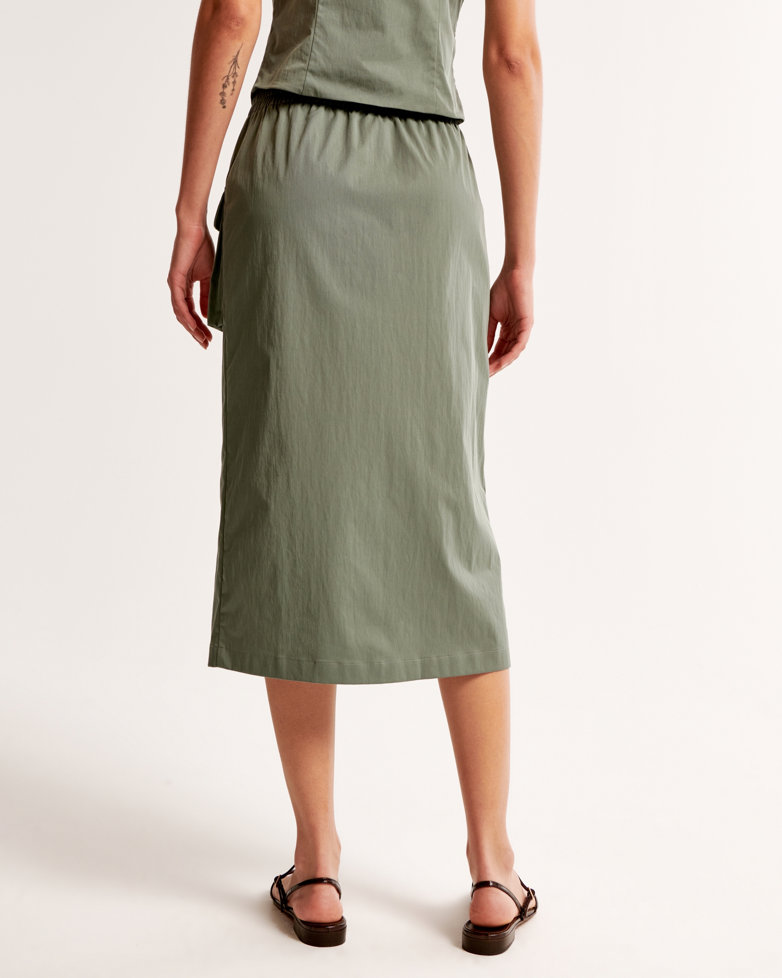 Cargo Maxi Skirt