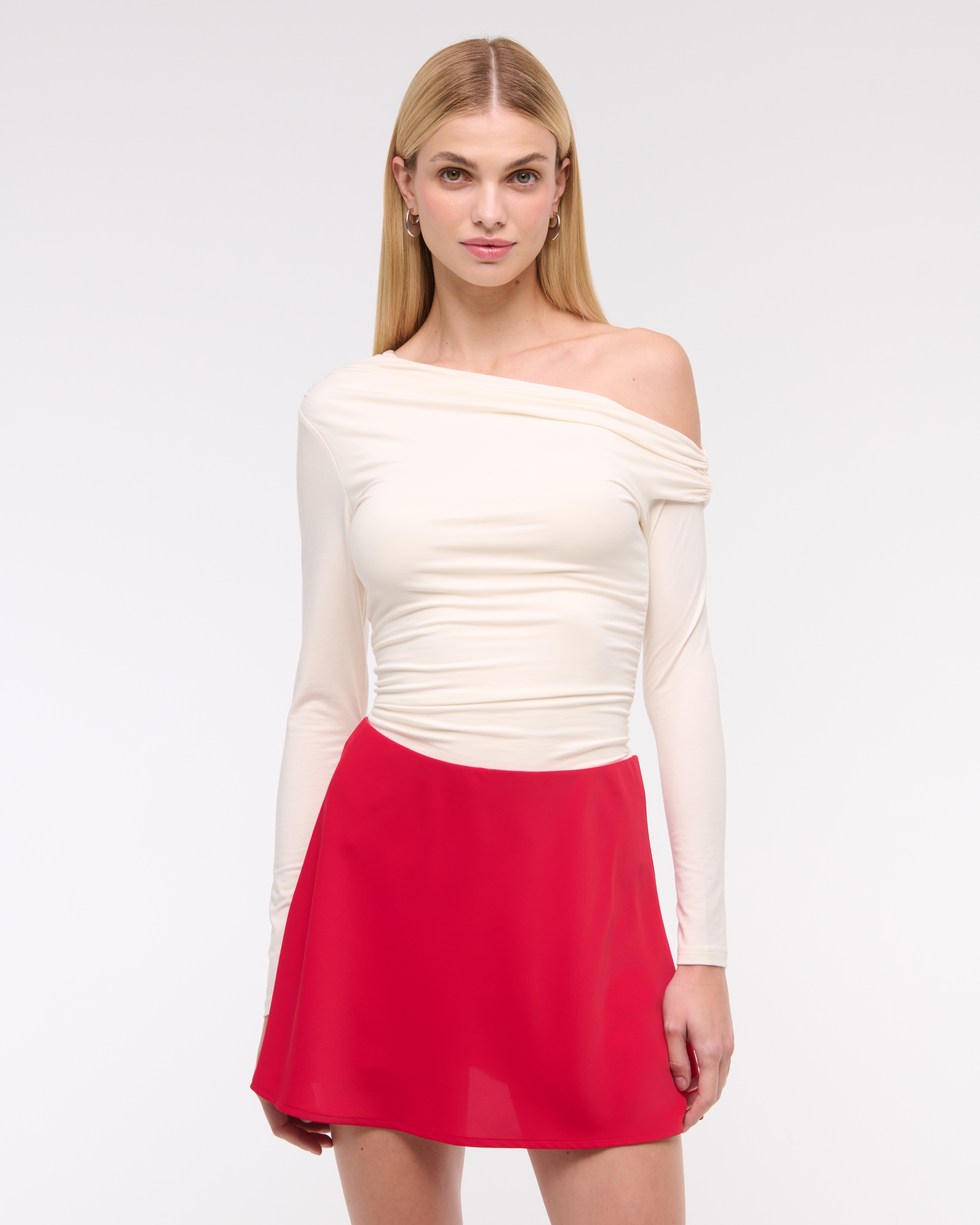 Abercrombie & Fitch The A&f Sienna Mini Skort In Red