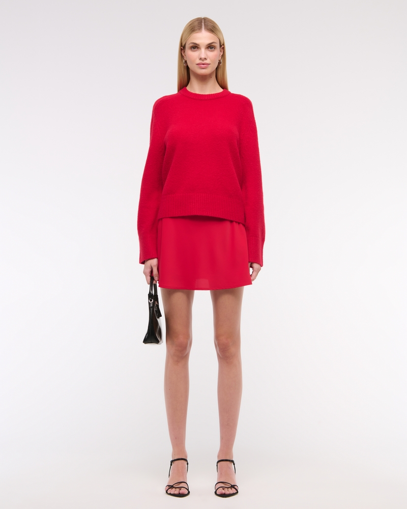 High Rise Flirty Mini Skort