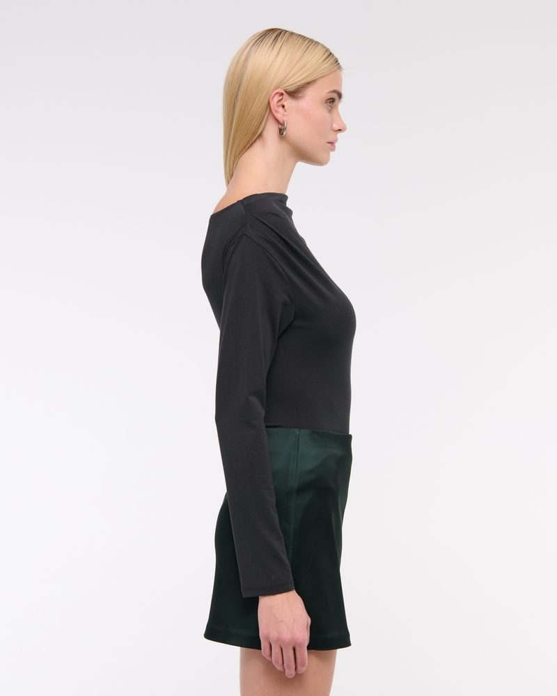 Satin Sculpt Mini Skort