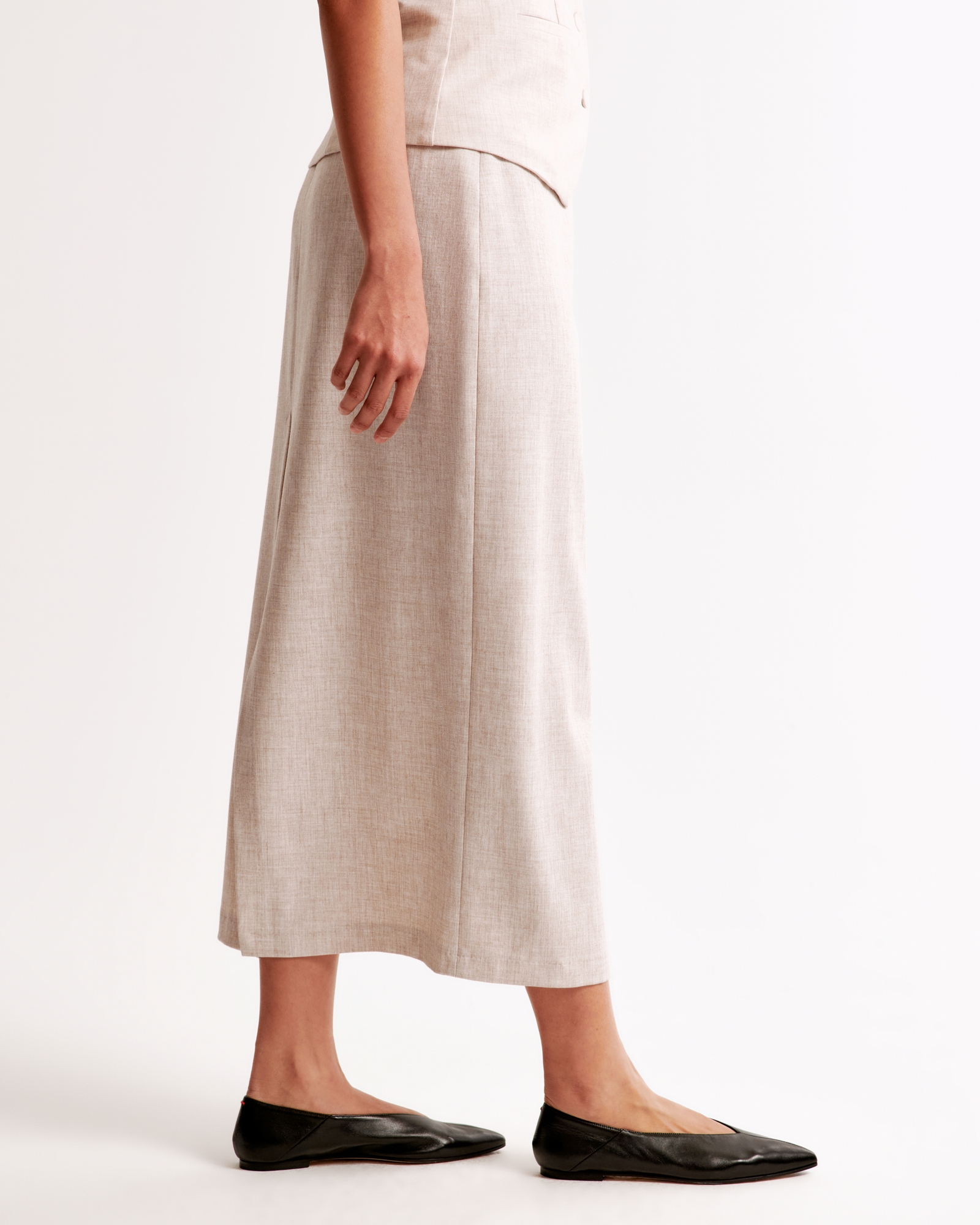 Tailored Maxi Skirt