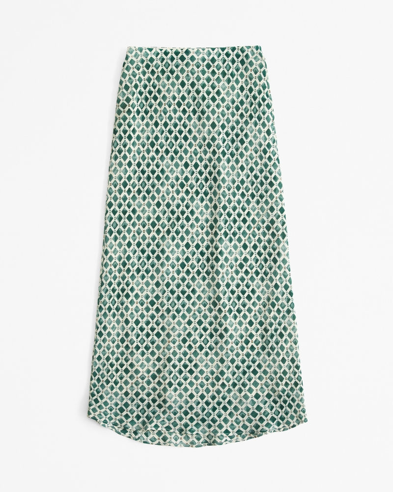 Women's Crinkle Nylon Maxi Skirt | Women's Clearance