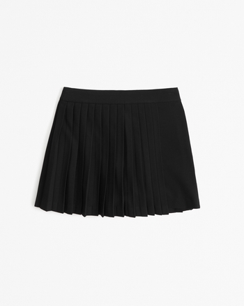 Women's 2 Button Pleated Skort