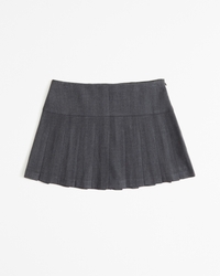High Rise Pleated Mini Skort