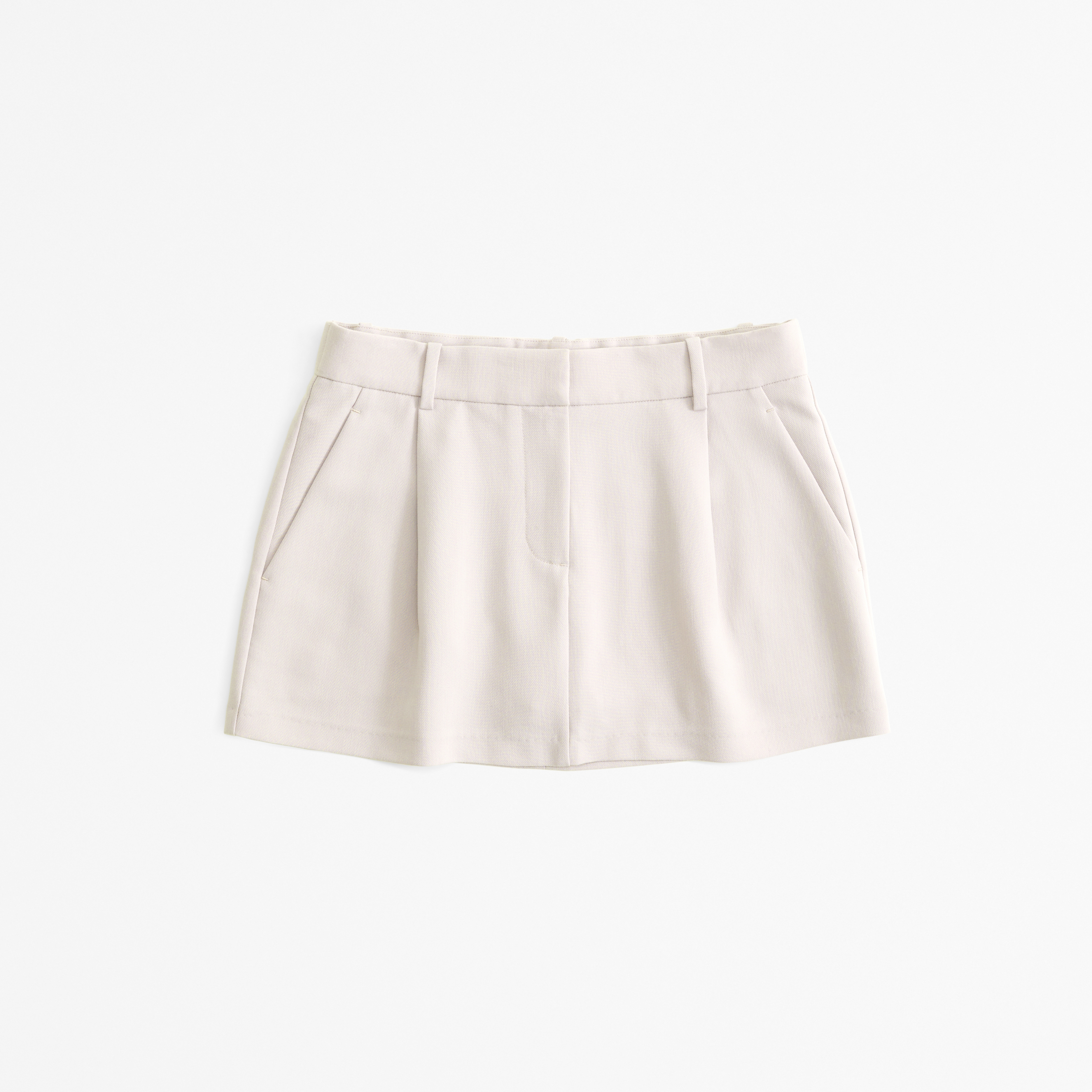 ★ Margarin Fingers★ LOW RISE PLEATS SKORTS (BEIGE) MARGARIN FINGERS] 로우라이즈 플리츠 스코트 베이지