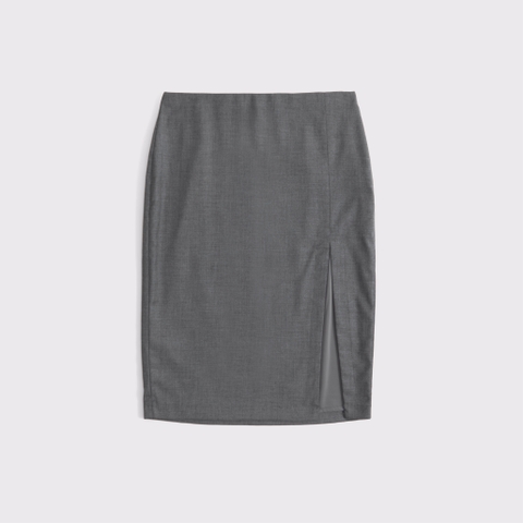 Женские юбки Abercrombie & Fitch Mid Rise Pencil Midi Skirt