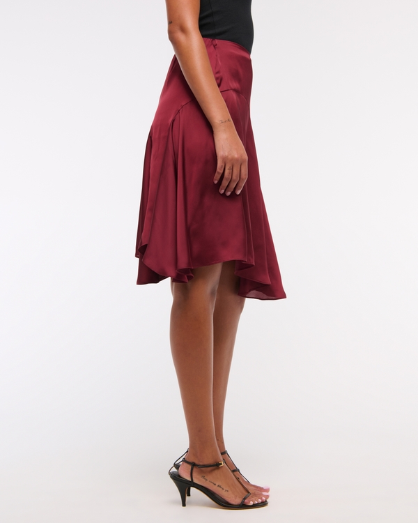 Falta de largo medio satinada